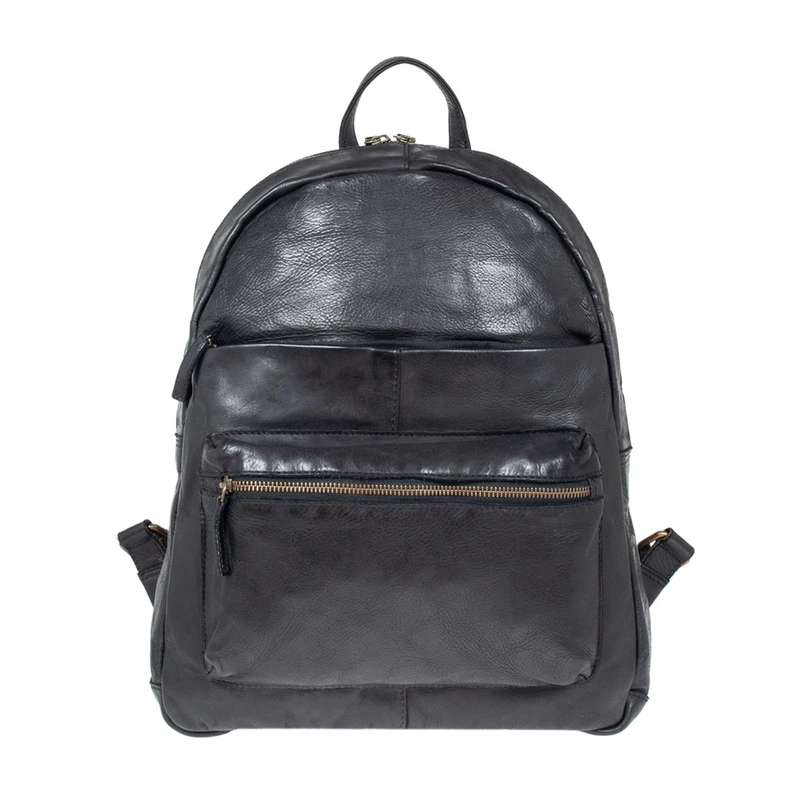 Вінтажний шкіряний рюкзак Ashwood Ruben (Black)