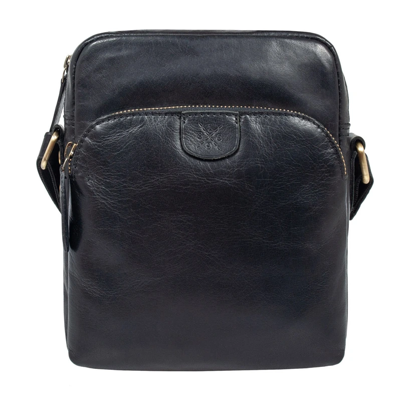 Сумка чоловіча Ashwood T79 Black (Чорний)