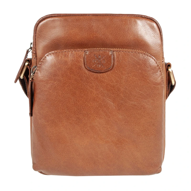 Сумка чоловіча Ashwood T79 Honey (Коричневий)