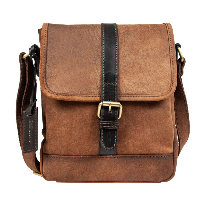 Сумка чоловіча Ashwood TOBY BRN