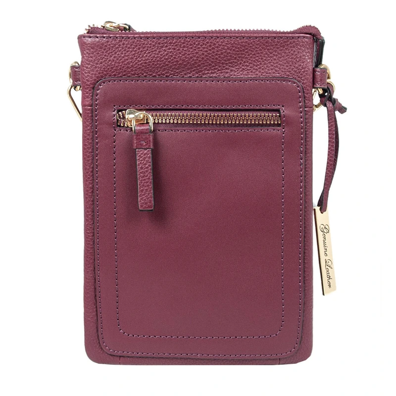 Сумка для смартфона AZ71 Wine (Винний)