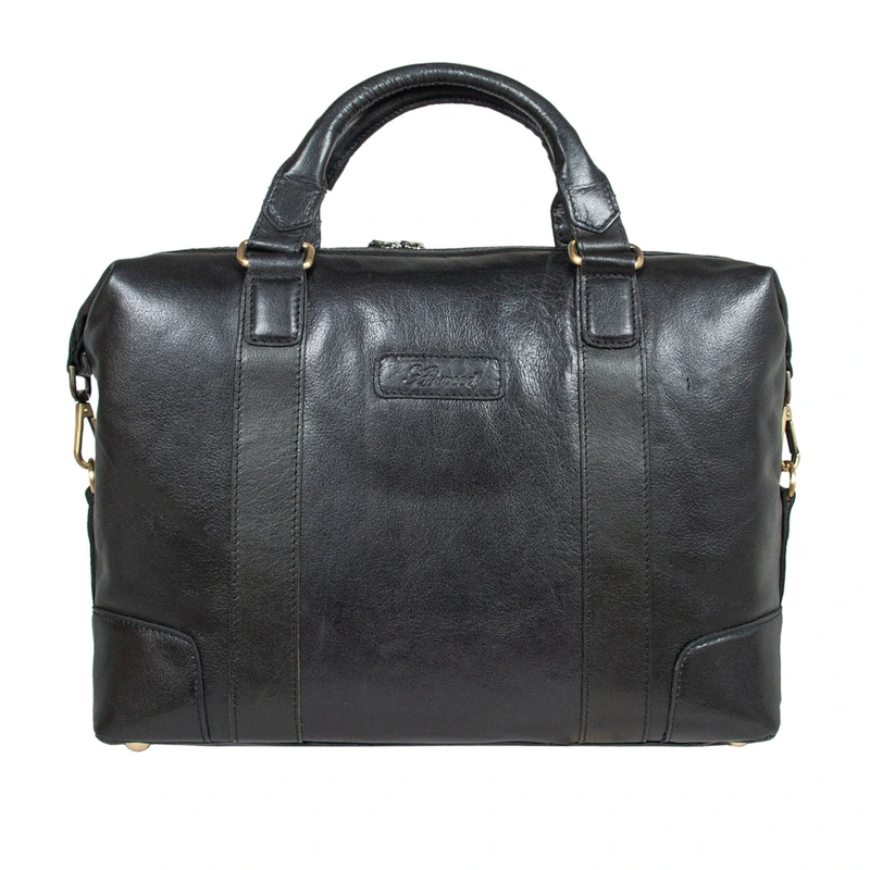 Cумка чоловіча для ноутбука 15 Ashwood G34 Black (Чорний)