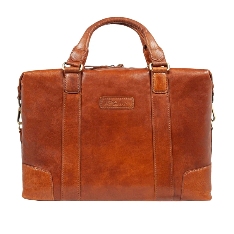 Cумка чоловіча для ноутбука 15 Ashwood G34 Honey (Рудий)