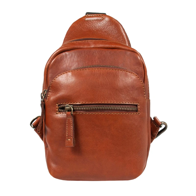 Cумка нагрудна Ashwood 8147 TEMPONADO TAN (Рудий)