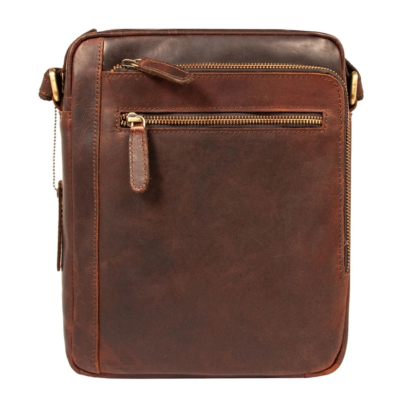 Cумка чоловіча Ashwood K42 Brown (Коричневий)