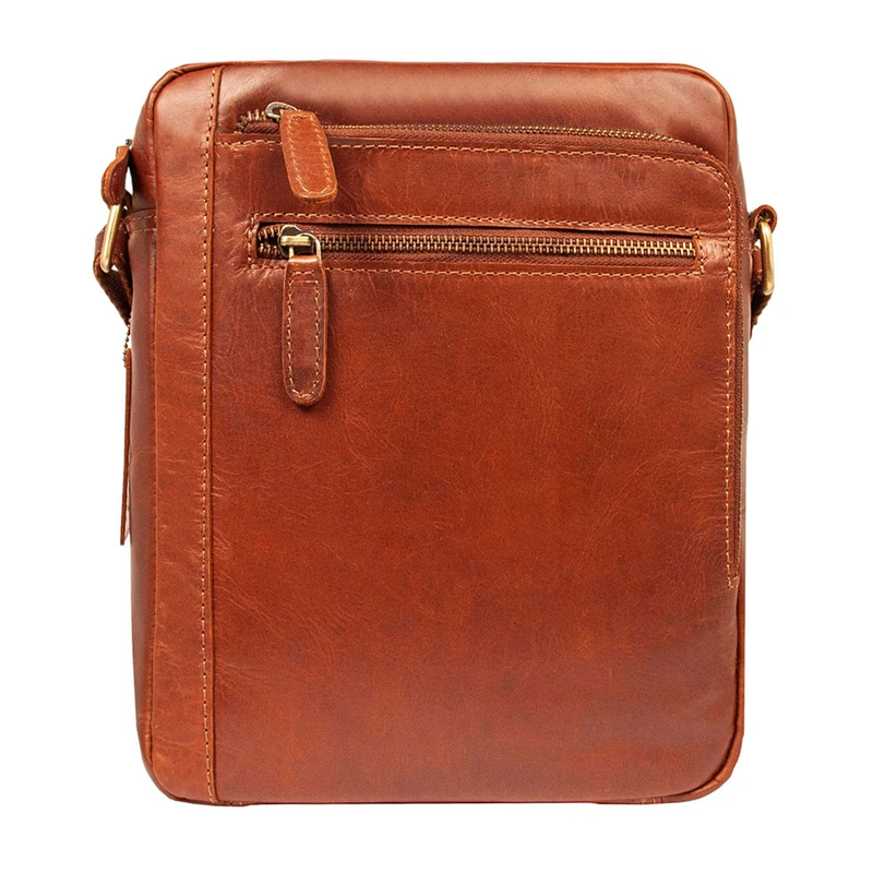 Cумка чоловіча Ashwood K42 Chestnut (Каштановий)