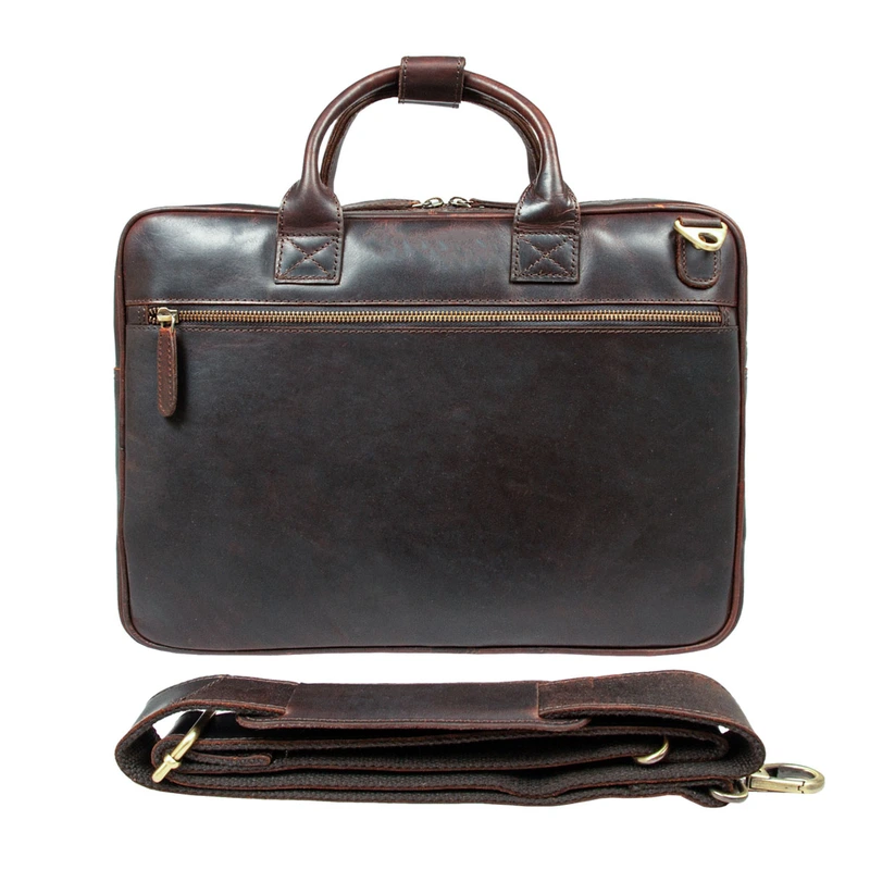 Cумка чоловіча Ashwood K46 Brown (Коричневий)