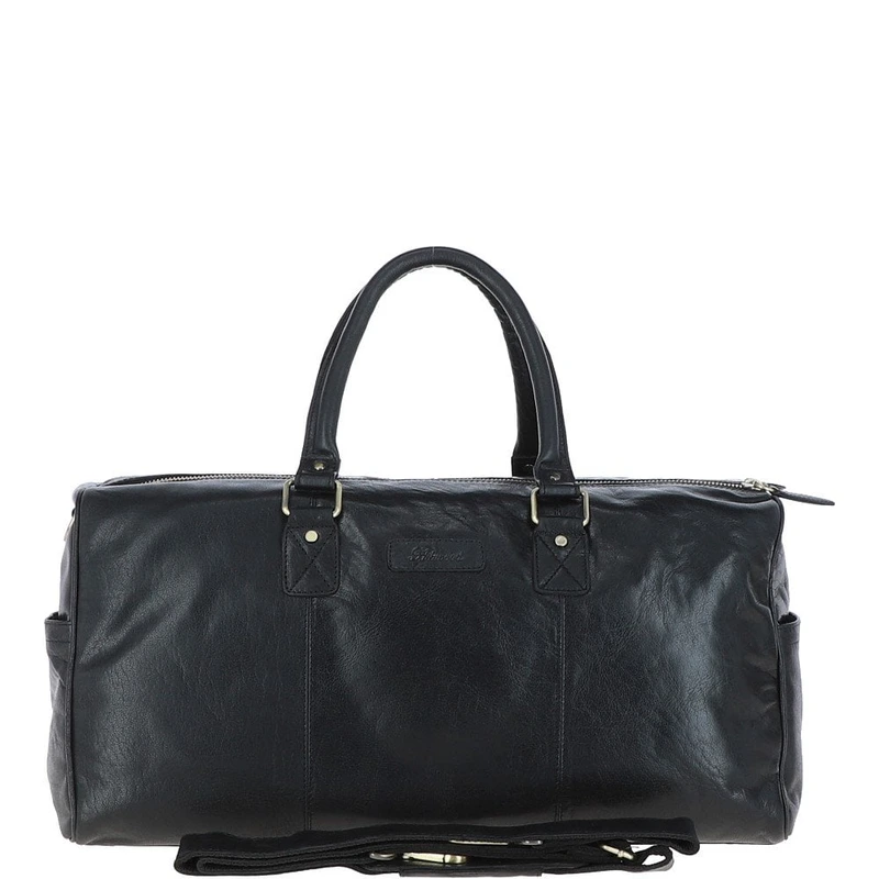 Чоловіча дорожня сумка Ashwood G30 (Black) — Ashwood