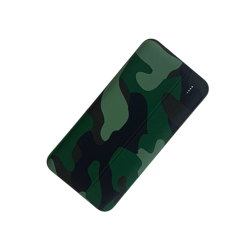 Портативний зарядний пристрій (Повербанк) Aspor 30000 mAh (2USB/2.4A)- зелений камуфляж