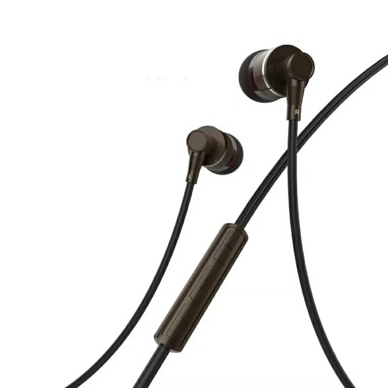 Навушники з мікрофоном Aspor A205- чорний