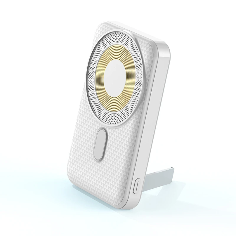 Портативний зарядний пристрій (Повербанк) Aspor A326 Magnetic Wireless 10000mAh (USB/Type-C/22.5W)- білий