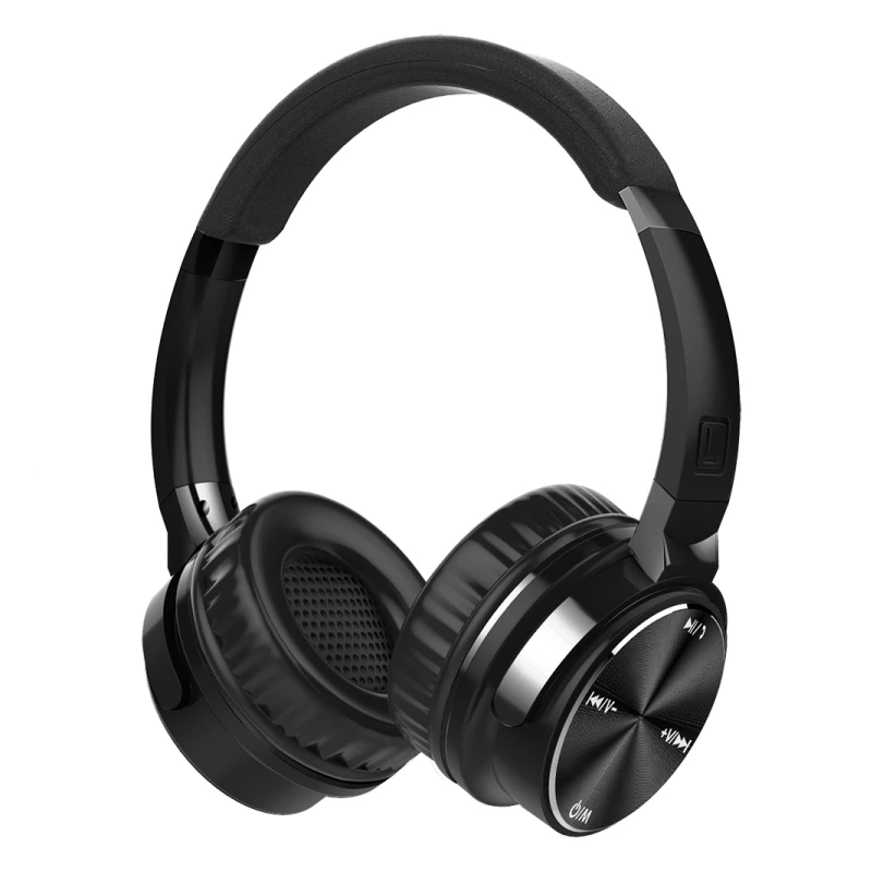 Bluetooth навушники Aspor S1002- чорний