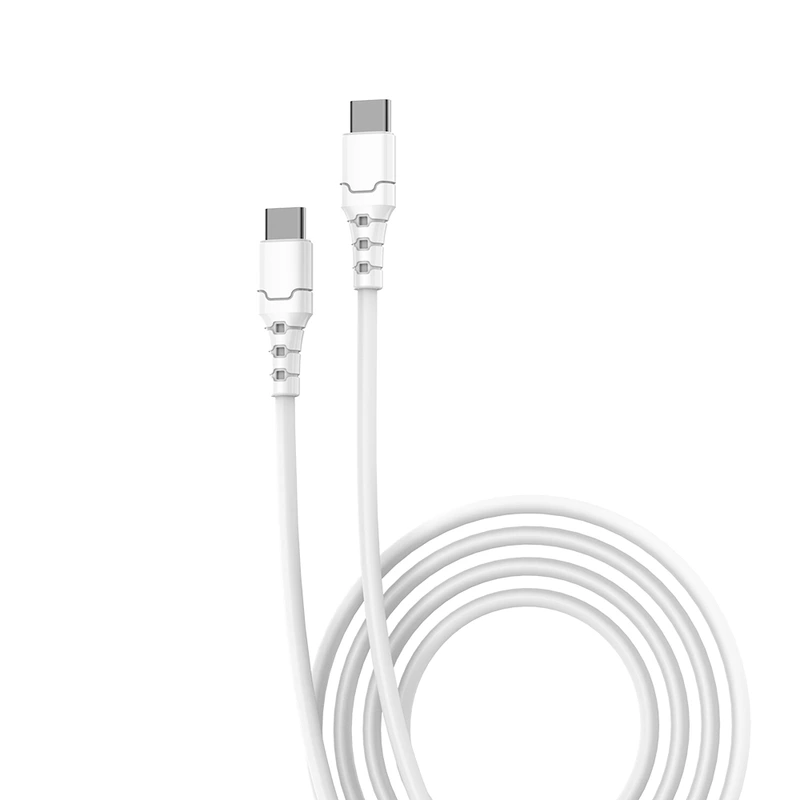 Кабель Aspor A098L PD Fast Charge Type-C – Type-C 100W/2м- білий — Aspor