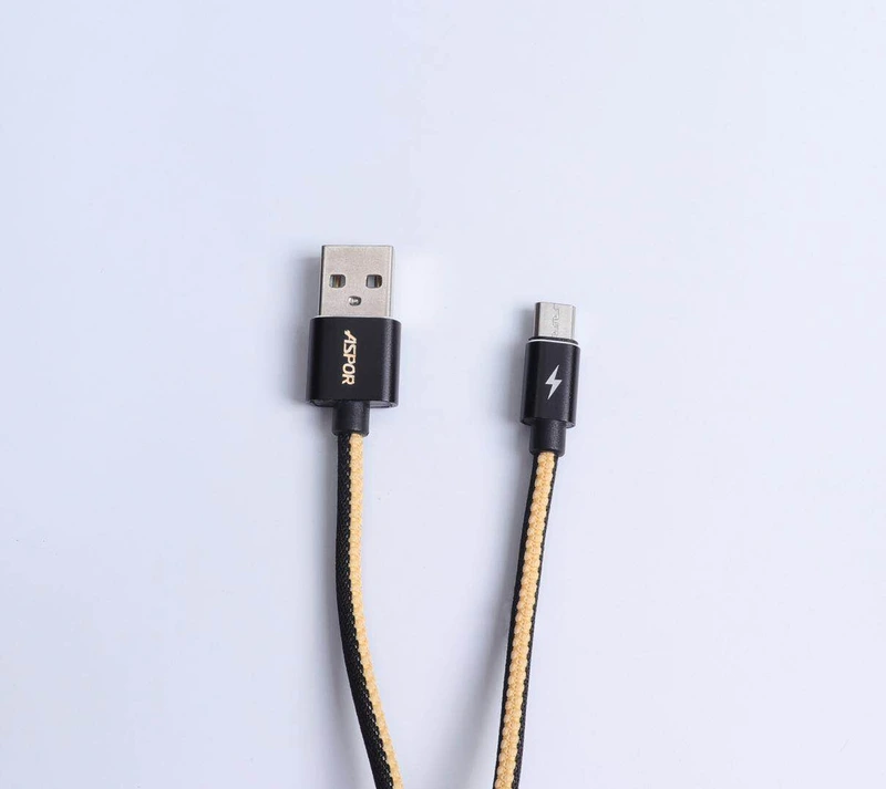Кабель Aspor A125 USB – Micro 2.4A/1м- чорний — Aspor