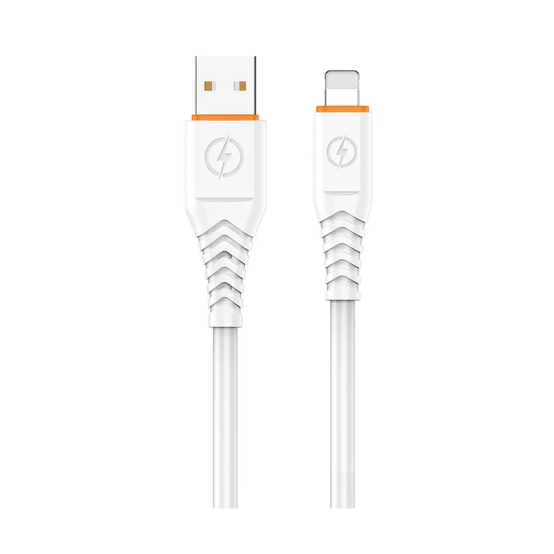 Кабель Aspor A126 Quick Charge USB – Lightning (6A/1м)- білий