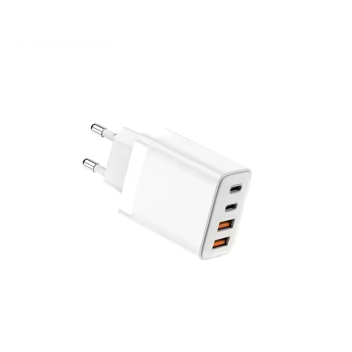 Мережевий зарядний пристрій Aspor A833 (2USB-C/2USB/3A/40W)- білий — Aspor