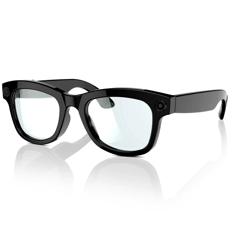 Розумні аудіо-окуляри Aspor G300 camera + (change black glass)- чорний