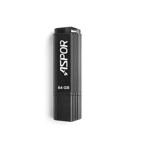 USB Flash Aspor AR121 64GB- чорний