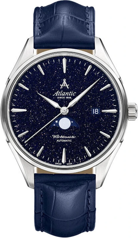 Чоловічий годинник Atlantic Worldmaster Nightsky Moonphase 52783.41.91