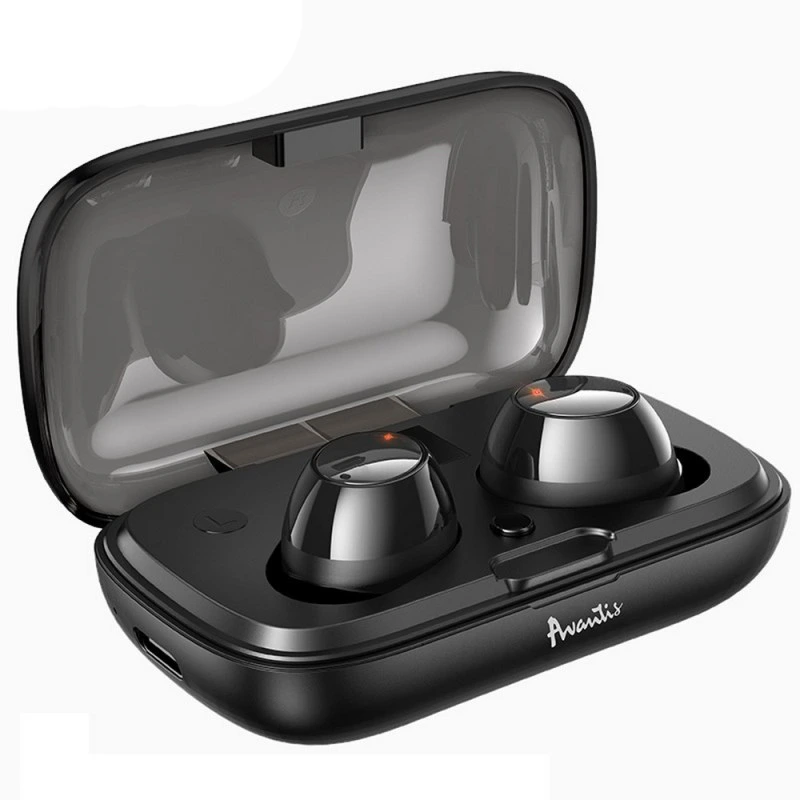 Bluetooth навушники Avantis A470 TWS- чорний