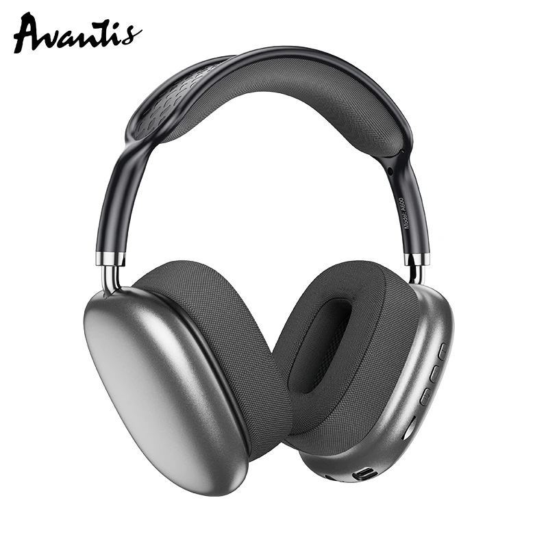 Bluetooth навушники Avantis A600 Cool Shadow- сірий