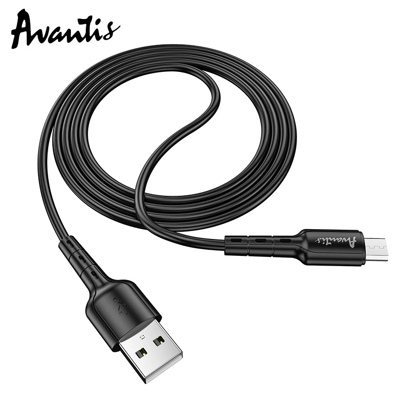 Кабель Avantis A110 Novel USB – Micro- чорний — Avantis