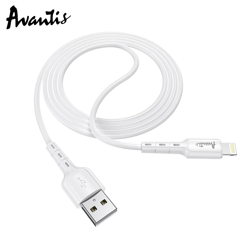 Кабель Avantis A111 Novel USB – Lightning- білий — Avantis