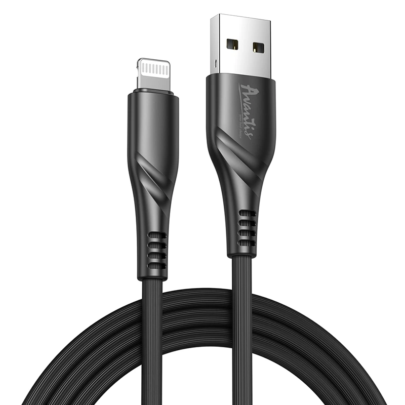 Кабель Avantis AC-06i Business USB – Lightning- чорний — Avantis