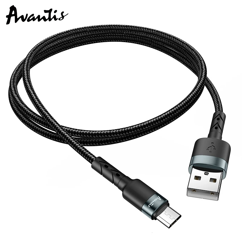 Кабель Avantis AC-46m USB – Micro- чорний — Avantis