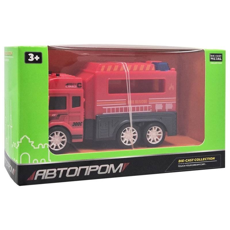 Детская игровая машинка Fire Rescue АВТОПРОМ AP7473(Red2) пластик