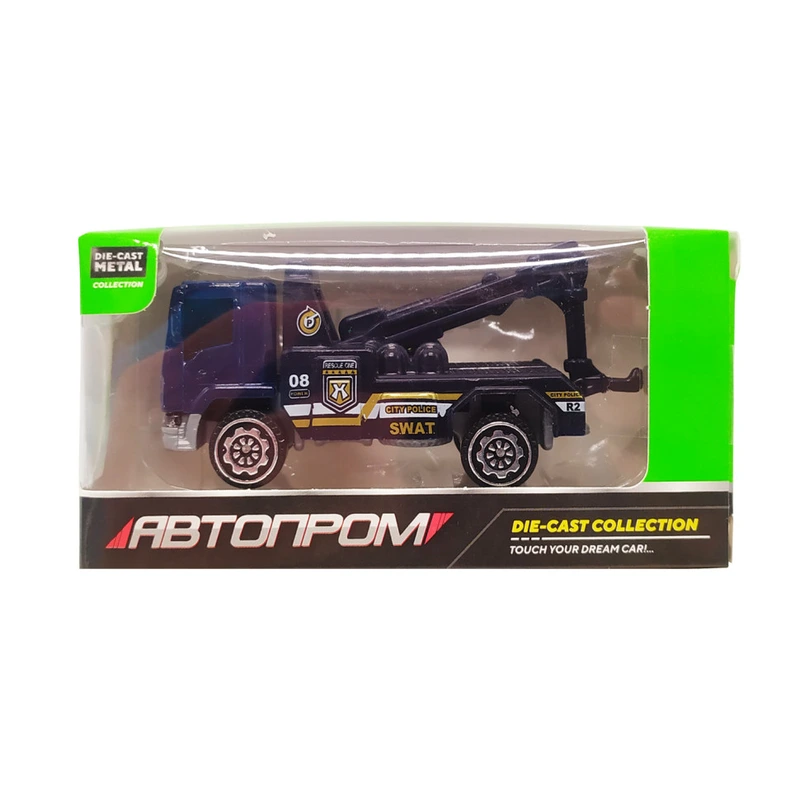 Дитяча металева машинка АвтоПром 7629 масштаб 1:64   Евакуатор — АВТОПРОМ