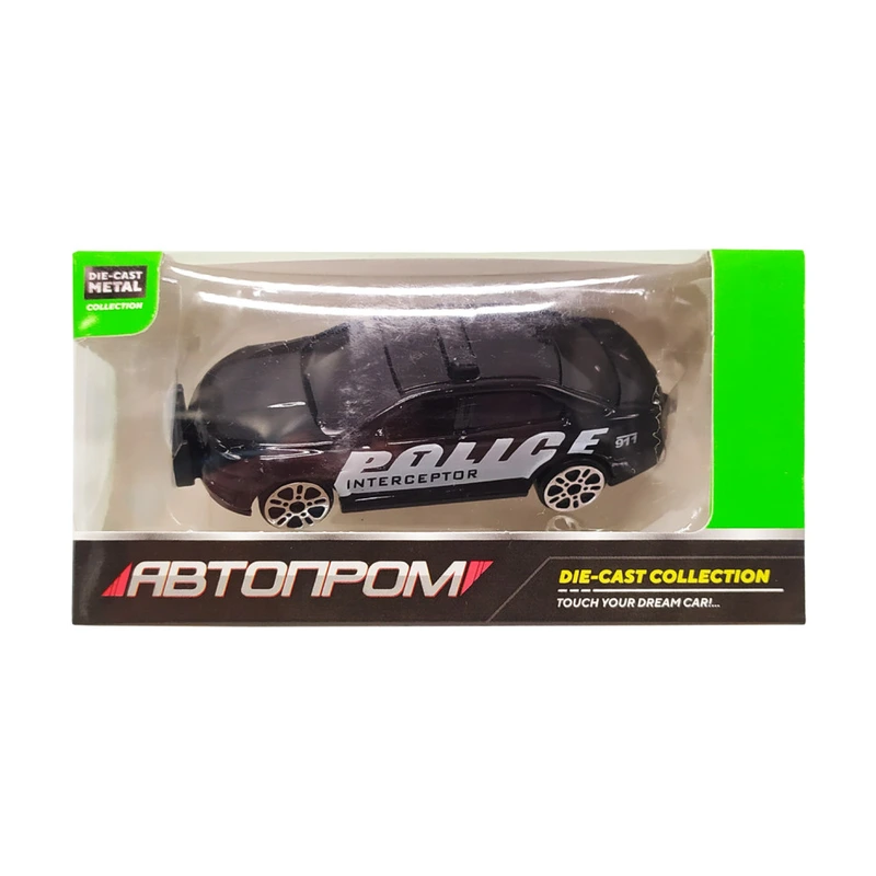 Дитяча металева машинка АвтоПром 7629 масштаб 1:64   Police Седан — АВТОПРОМ