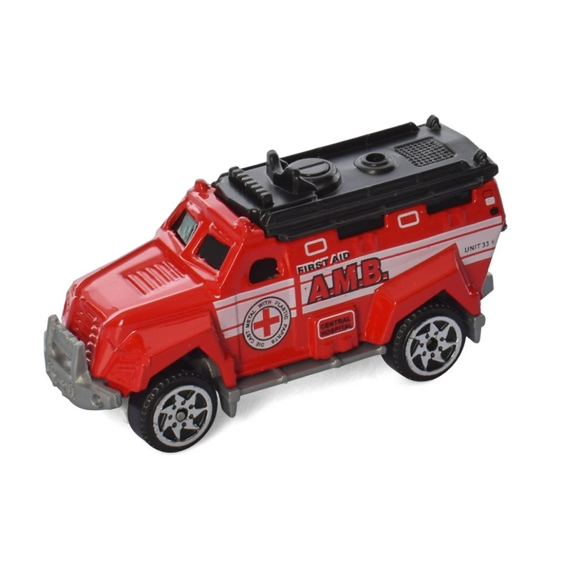 Машина дитяча "Пожежна спецтехніка" 7525F-7, 1:64 — АВТОПРОМ