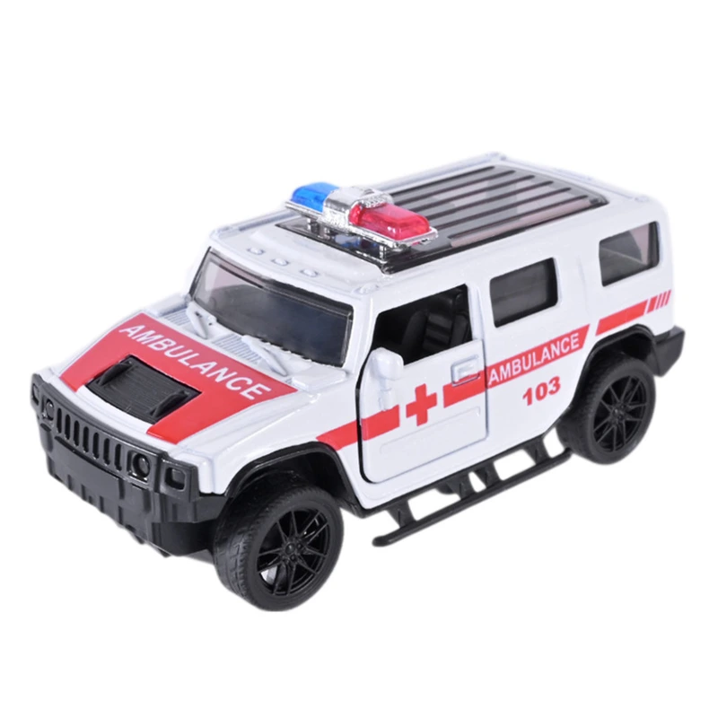 Машинка інерційна Ambulance AP4388-3 масштаб 1:43 — АВТОПРОМ