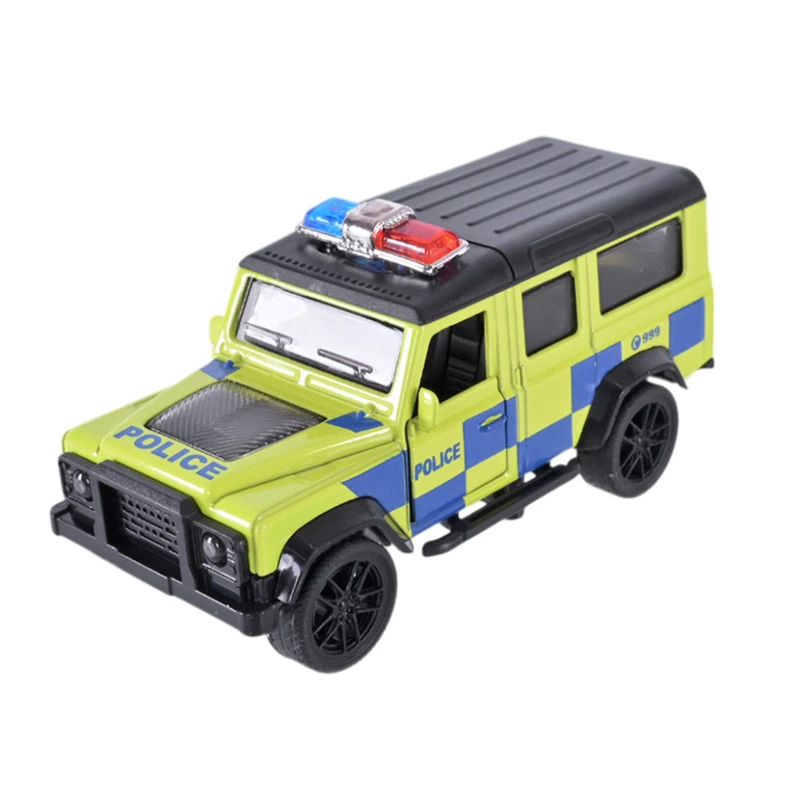 Машинка інерційна Police AP4388-1 масштаб 1:43 — АВТОПРОМ