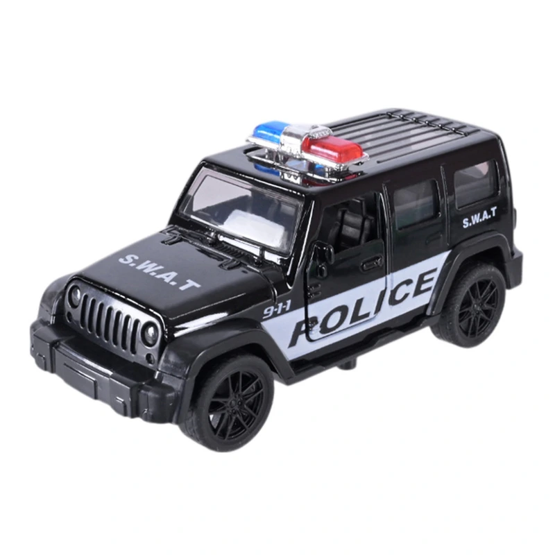 Машинка інерційна Police AP4388-4 масштаб 1:43 — АВТОПРОМ