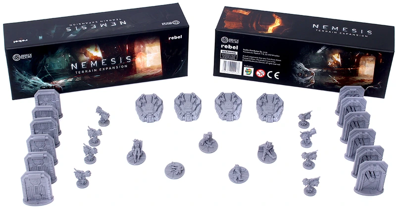 Nemesis: Terrain Pack (Немезида: Набір декорацій) — Awaken Realms