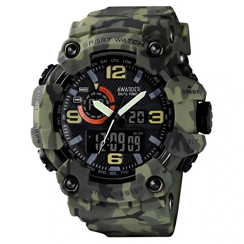 Awarder 002  Camo Green