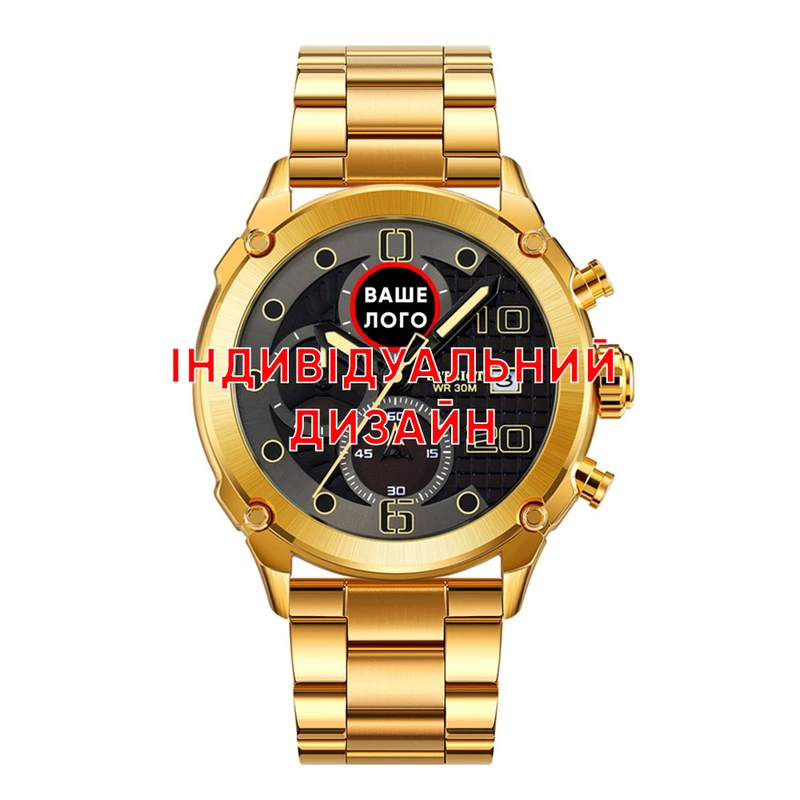 Awarder 016 Gold-Black-Steel Індивідуальний дизайн