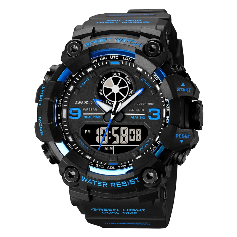 Годинник наручний Awarder 001BU Blue