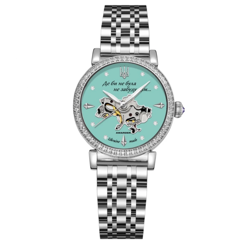 Годинник наручний Awarder 047 Silver-Blue — Awarder