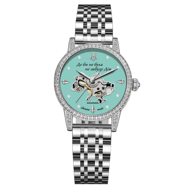 Годинник наручний Awarder 049 Silver-Blue — Awarder