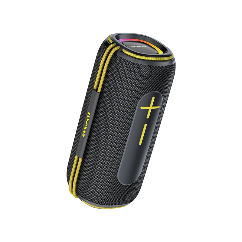 Bluetooth колонка Awei KA5 (20W)- чорний-жовтий
