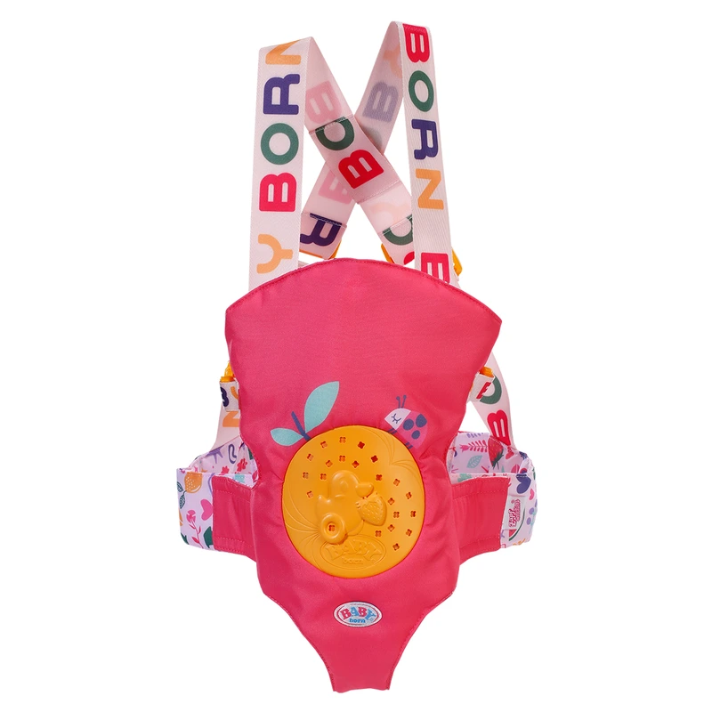 Рюкзак-кенгуру для ляльки BABY BORN серії "Pinplay" – ЯСКРАВА ПРОГУЛЯНКА