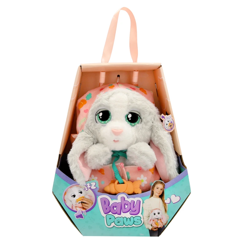 Інтерактивна іграшка BABY PAWS – ЗАЙЧЕНЯ (з аксес.) — Baby Paws