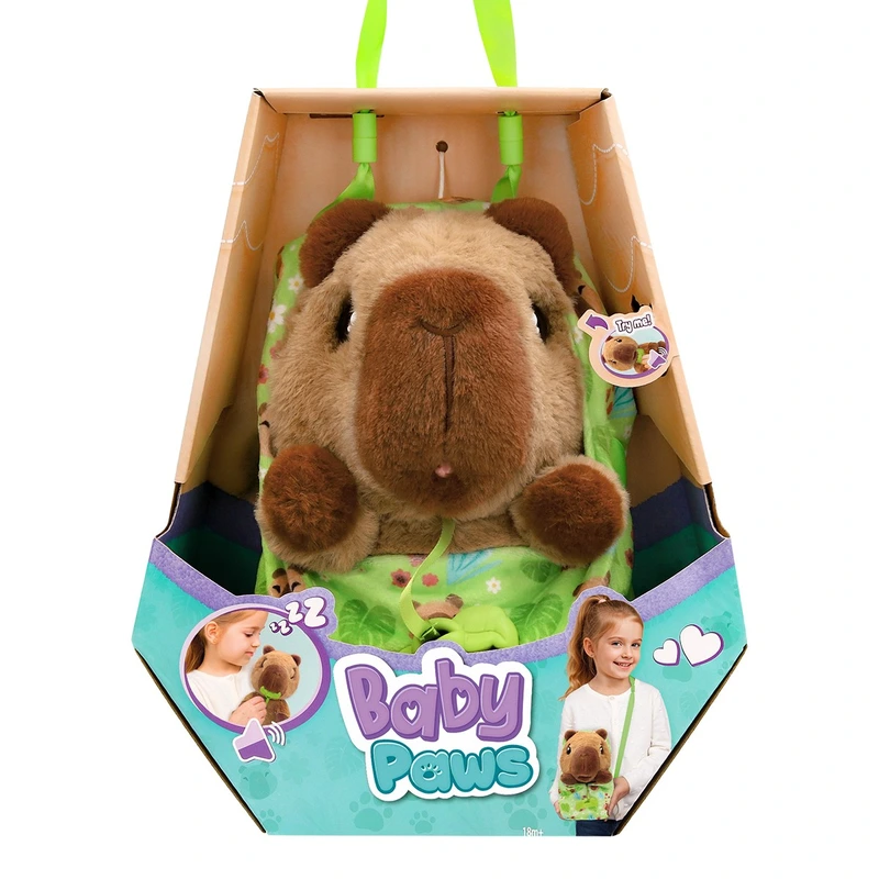 Інтерактивна іграшка BABY PAWS W4 – КАПІБАРА (з аксес.) — Baby Paws