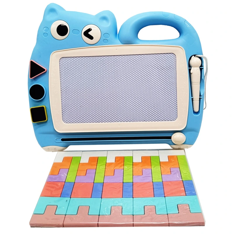 Дошка для письма магнітна 2в1 XZ-1073A тетріс — Bambi