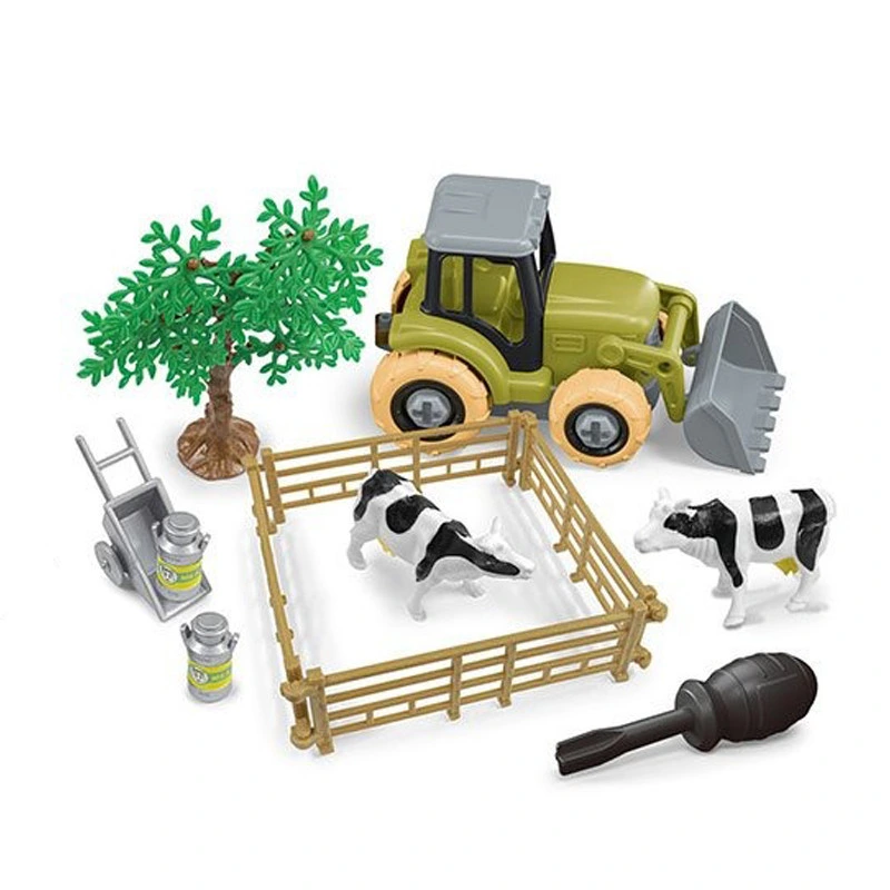 Дитячий іграшковий набір "Трактор" 8836 інструменти, аксесуари — Bambi
