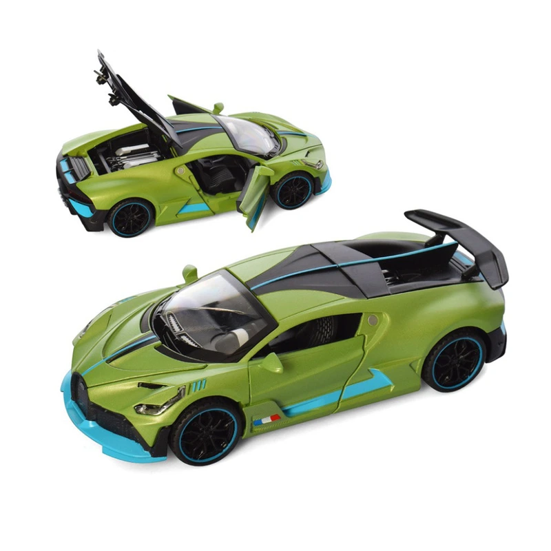 Дитяча іграшкова машинка "Bugatti" Bambi AP-1748(Green) масштаб 1:32