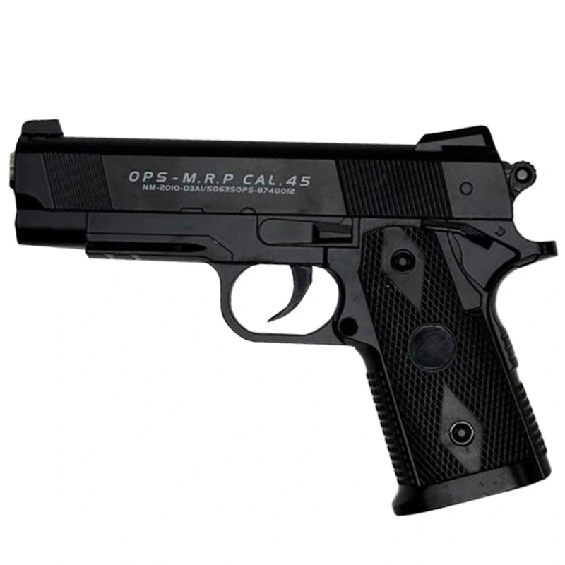 Дитячий іграшковий пістолет на кульках C9 чорний